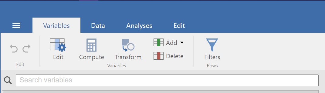 Figure 2. Variable Tab Ribbon